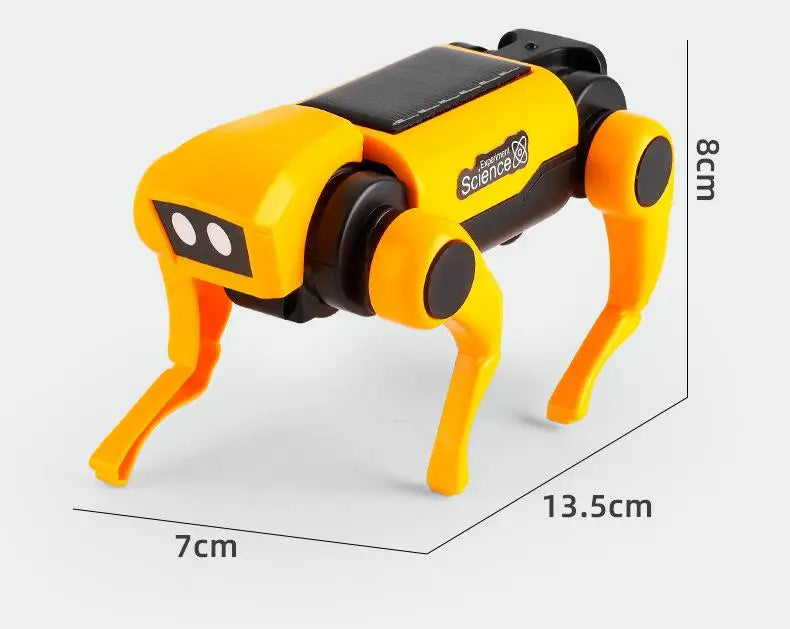Bildungs-Solarenergie-Roboter – 2-in-1 Hund und Katze Baukasten