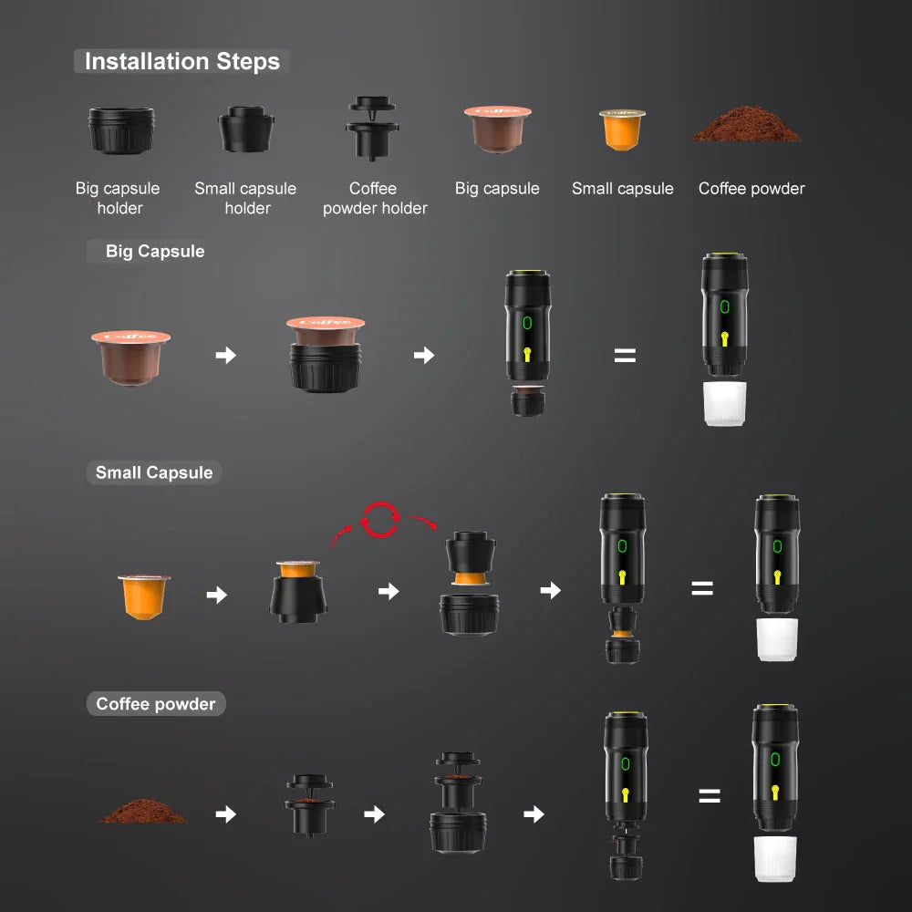 BrewMate To-Go Kaffeebereiter – Für Kaffeegenuss Unterwegs
