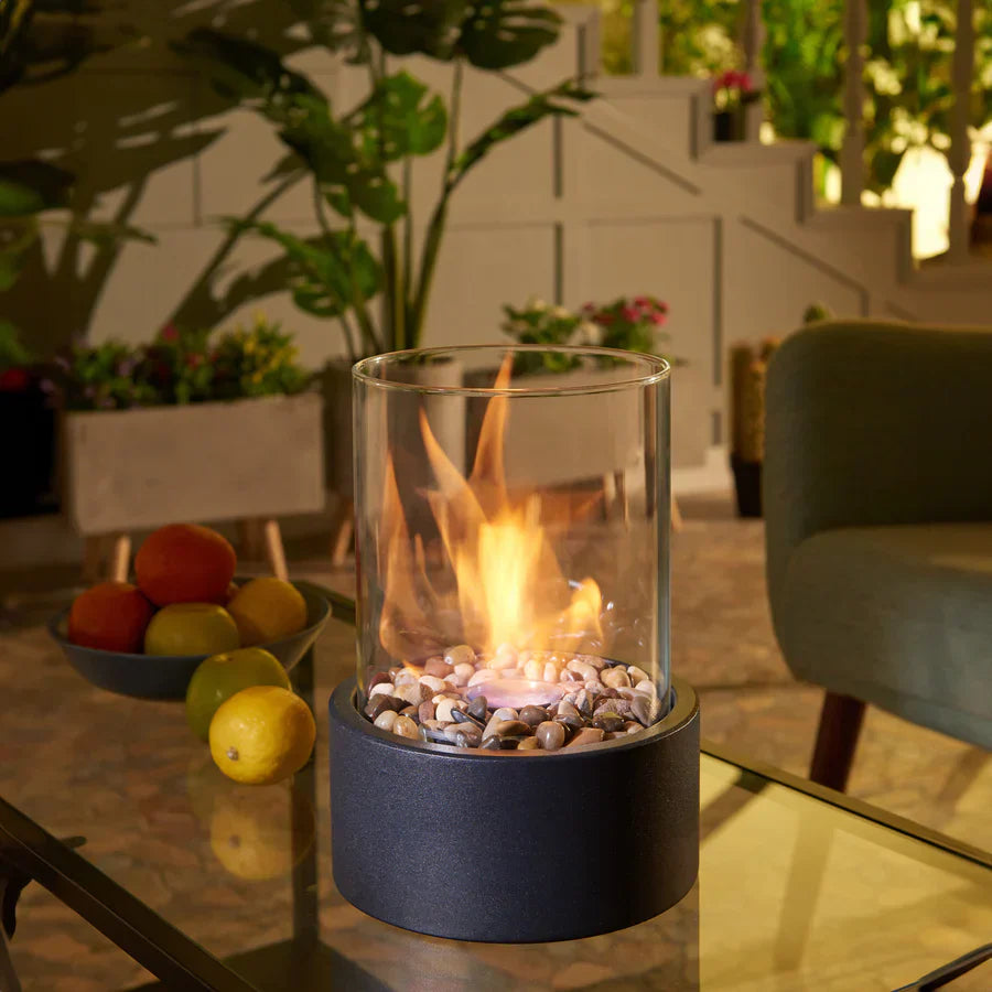 Luna Stilvolle Bio-Ethanol Tischheizung – Wärme und Atmosphäre