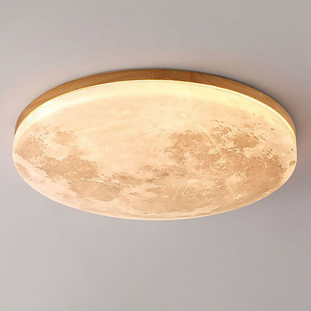 LunarGlow Deckenlampe – Beruhigendes Mondlicht für jedes Interieur