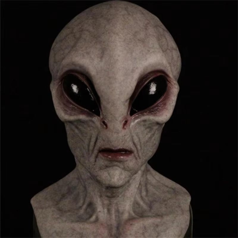 Außerirdisches Alien-Maske – Gruseliges Kostümzubehör für Halloween