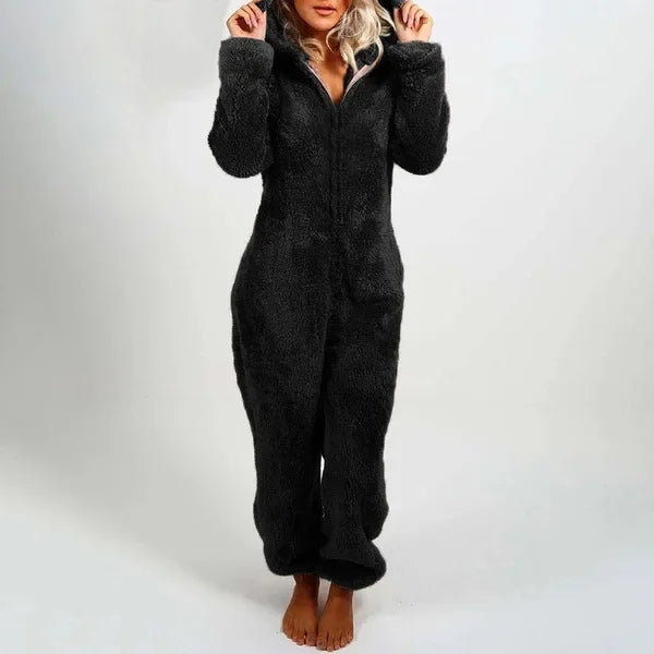 Flauschiger Winter-Overall – Herrlich Warm & Gemütlich