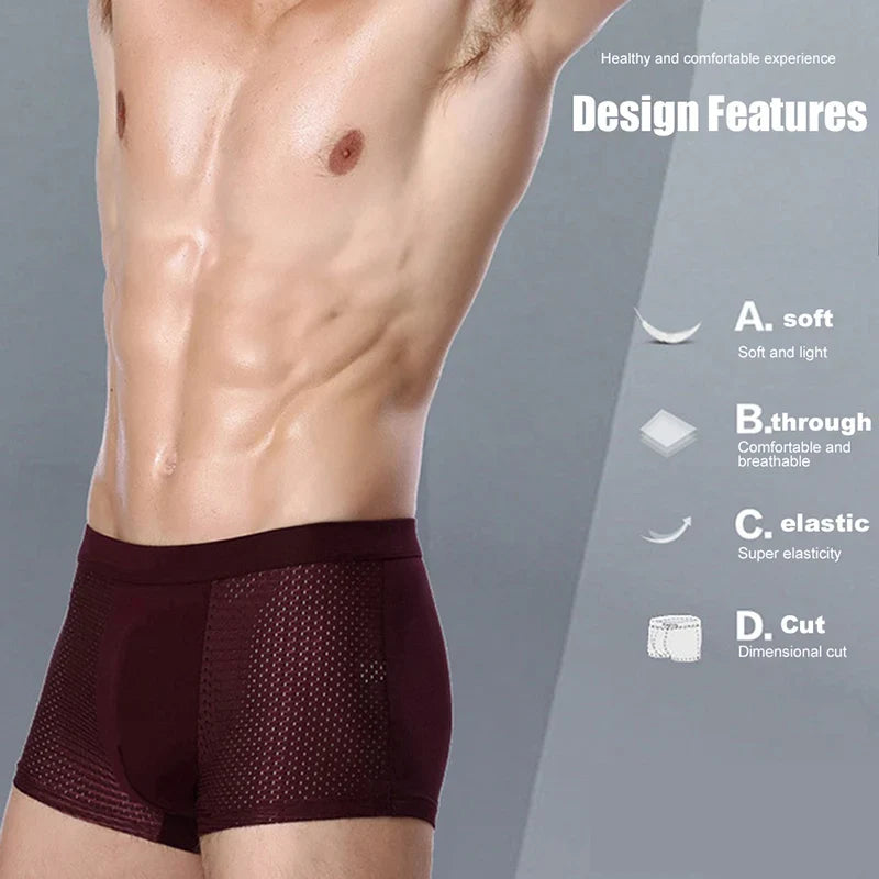 BreezeFit Herrenboxers – Atmungsaktiv und Bequem