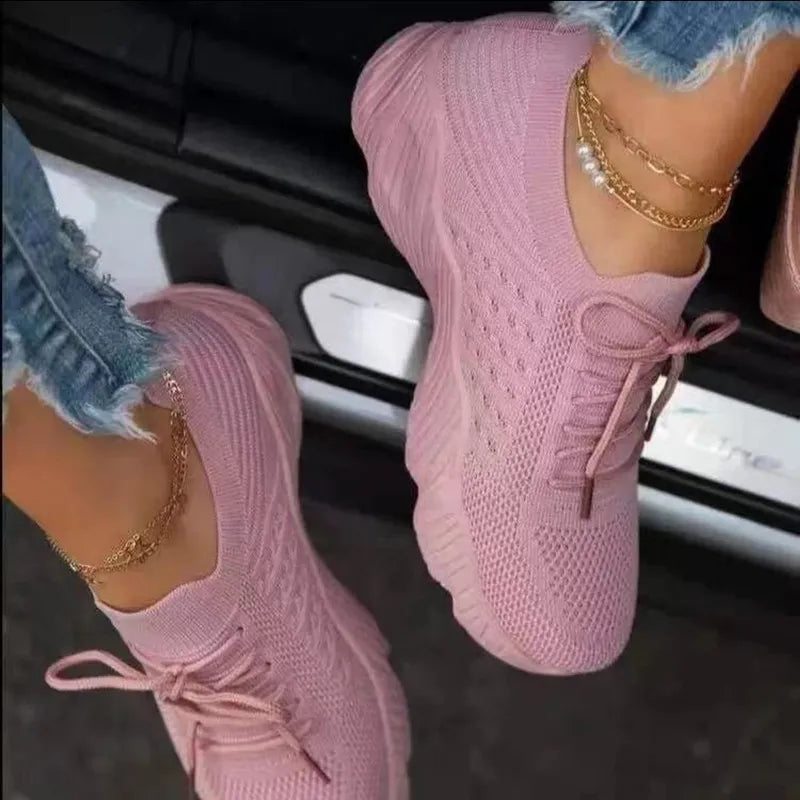 Lina Damen Sneakers – Leicht und Atmungsaktiv für Täglichen Komfort