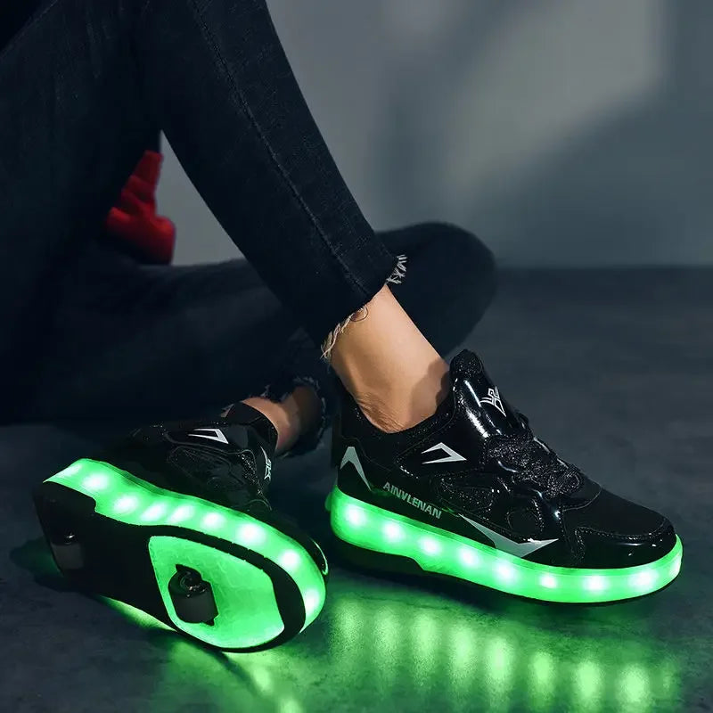 LichtRiders - LED-Rollenschuhe für Kinder