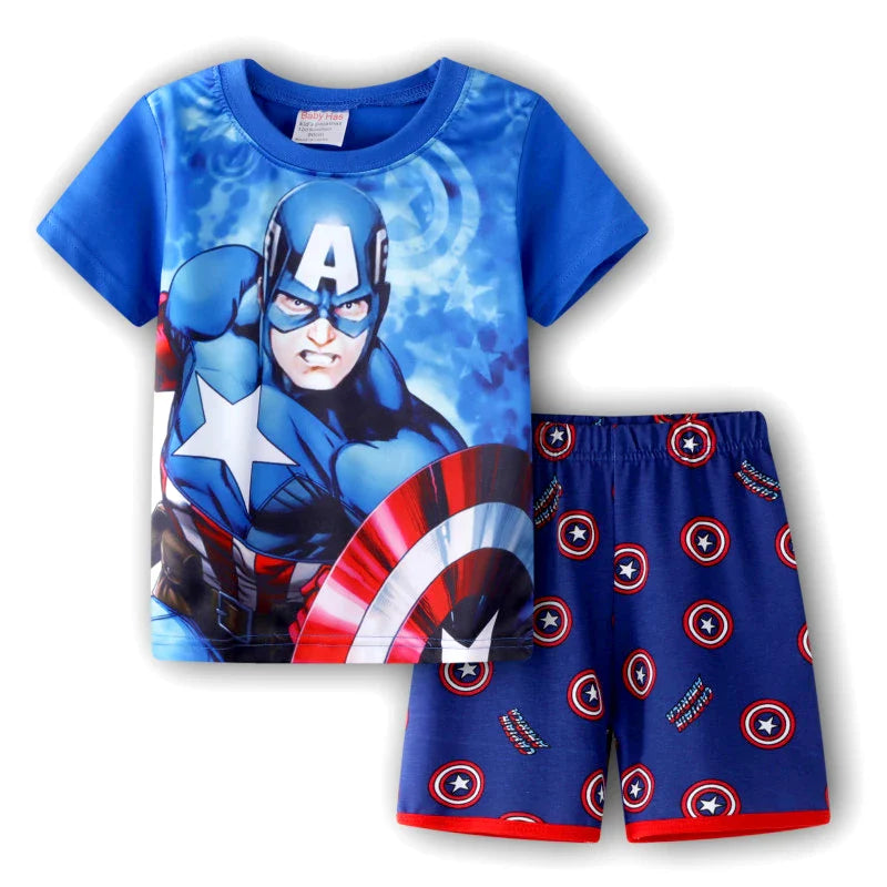 Captain America Pyjama-Set für Kinder - Bequem und Spaß für Jungen und Mädchen