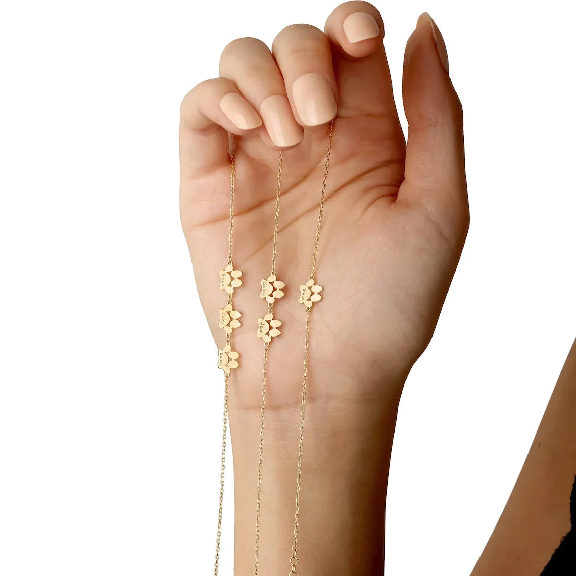 Liebenswerte Pfotenabdruck-Armband – Eine warme Erinnerung an deinen treuen Freund