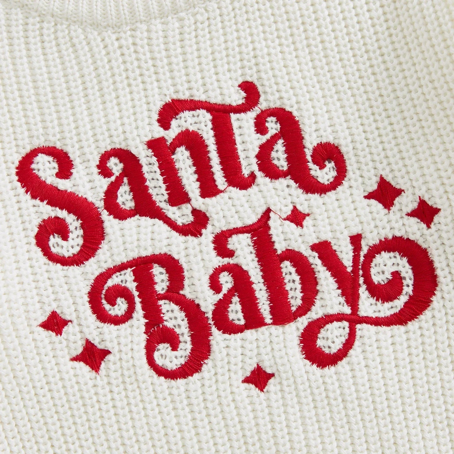 Santa Baby Pullover für Kinder – Festliche Wärme