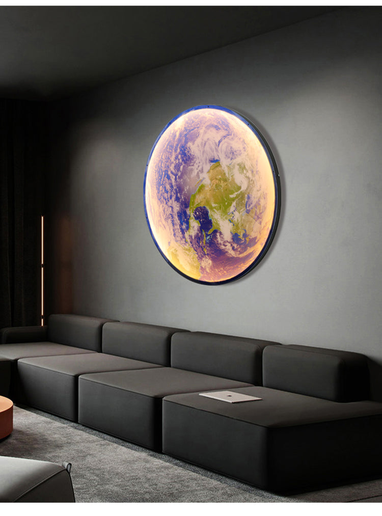 Luna 3D Deckenlampe – Magische Atmosphäre und warmes Licht