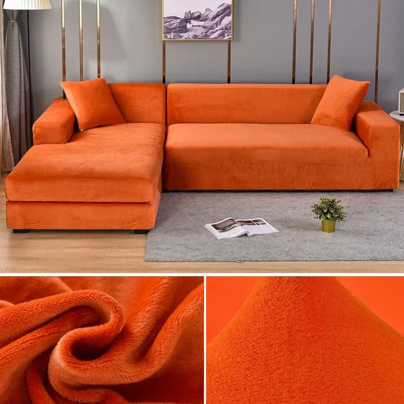 Velura Sofaüberzug – Luxuriöses Samt für Stil und Schutz