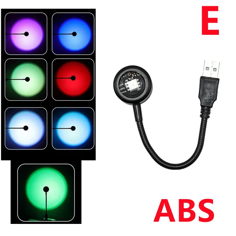 Bunte LED-Nachtlampe – Stimmungsvolle Beleuchtung für zu Hause