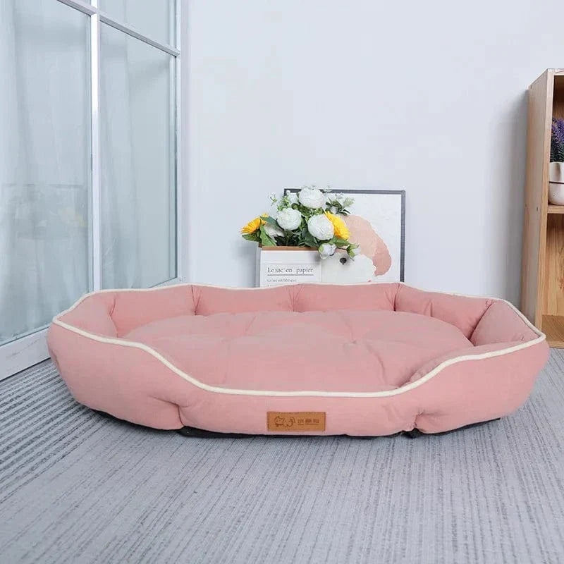 Knus Luxe Hundebett – Weiche Unterstützung und modernes Design