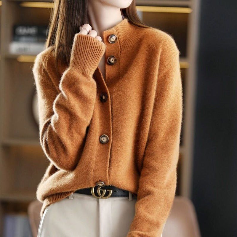 Mira Knopf-Pullover für Damen – Für einen Stilvollen und Bequemen Look