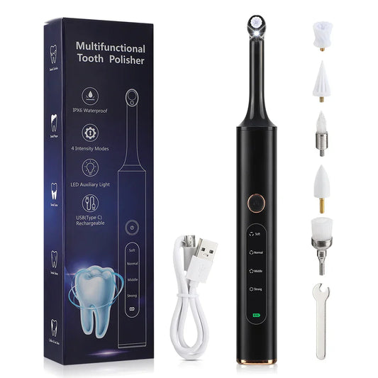 DentBright 5-in-1 Drahtloser Zahnpolierer – Strahlendes und Gesundes Lächeln
