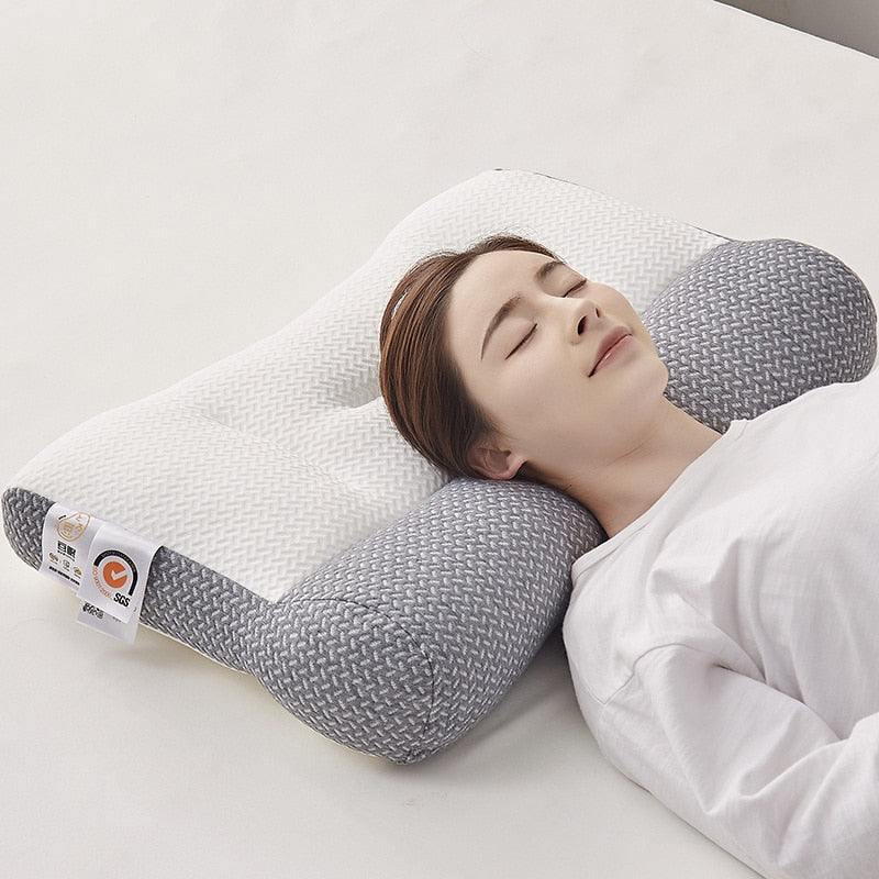 Ergonomisches Nackenstützkissen für besseren Schlaf