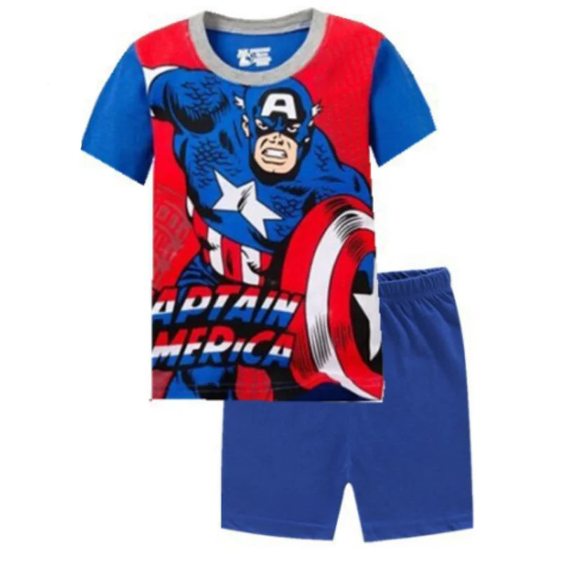 Captain America Pyjama-Set für Kinder - Bequem und Spaß für Jungen und Mädchen