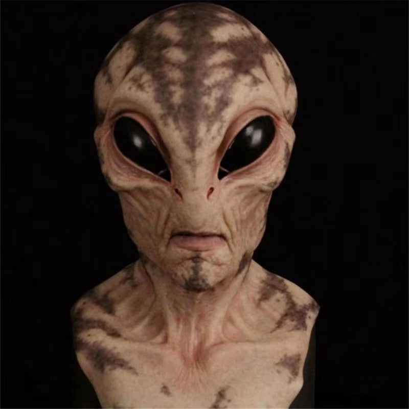 Außerirdisches Alien-Maske – Gruseliges Kostümzubehör für Halloween