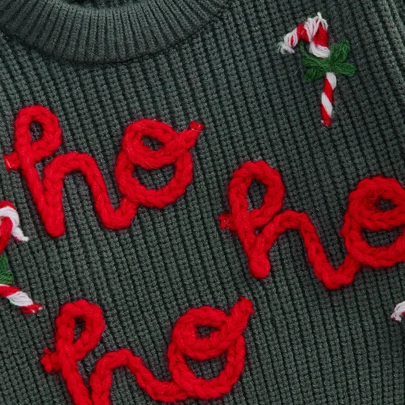 Ho Ho Ho Pullover für Kinder – Festliche Wärme