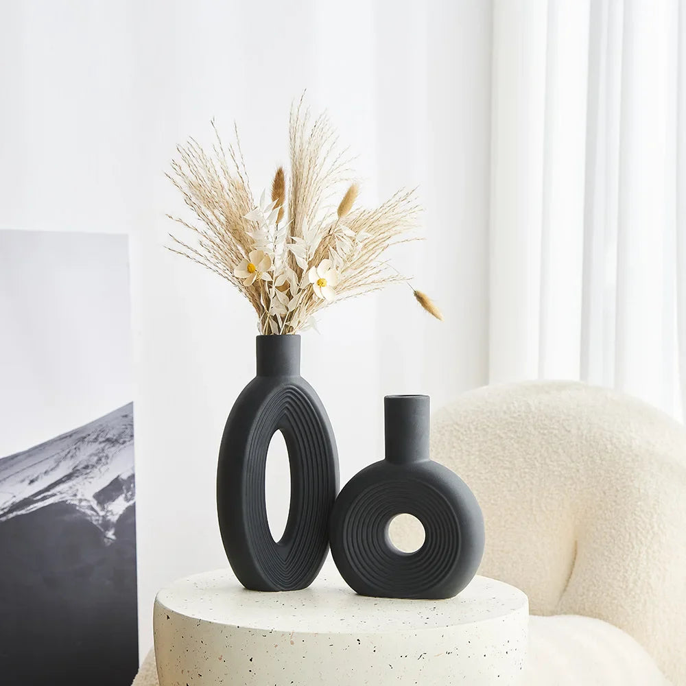 Minimalistische Vase im modernen Design