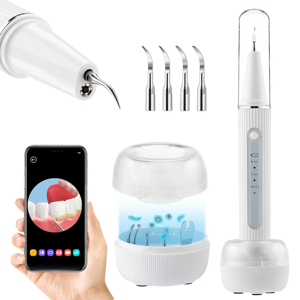 SmileBright Ultraschall-Zahnreiniger – Frisch, Strahlend und Gesund
