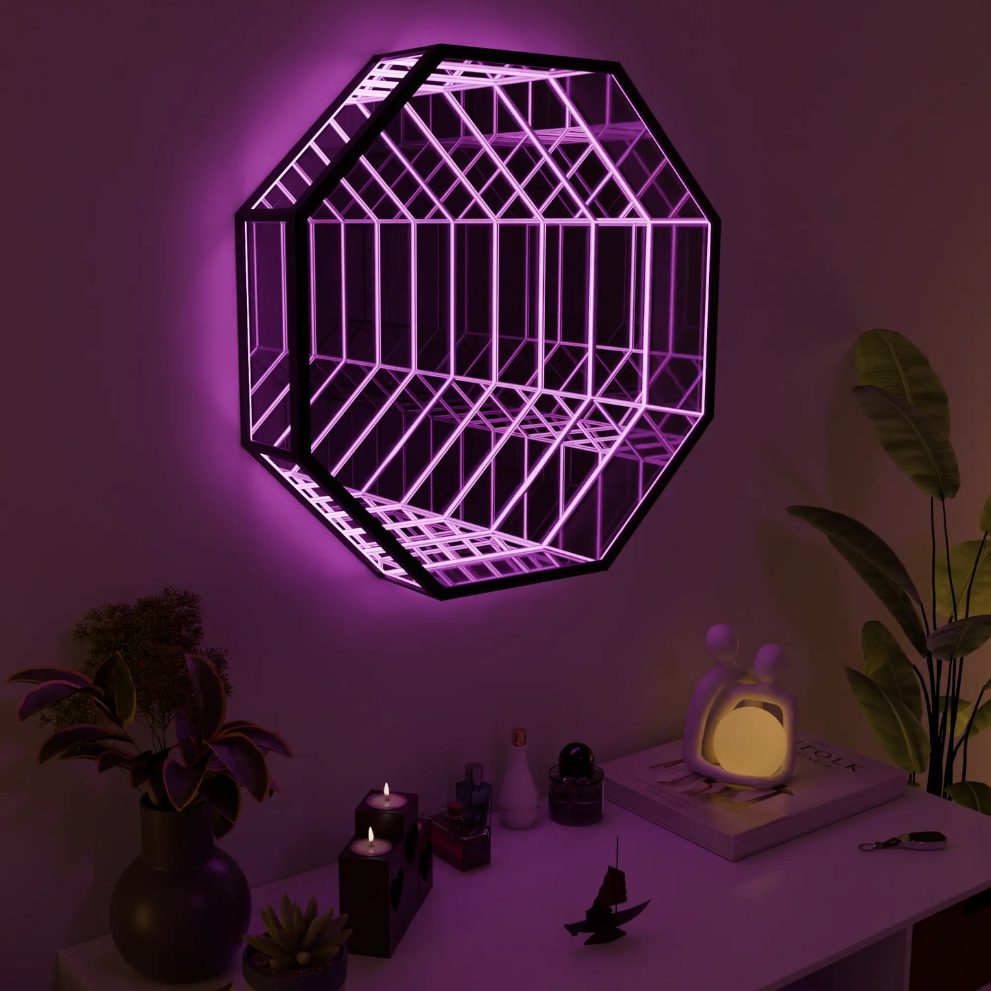 Spectrum Lampe – Kreative Wandleuchte für modernes Interieur