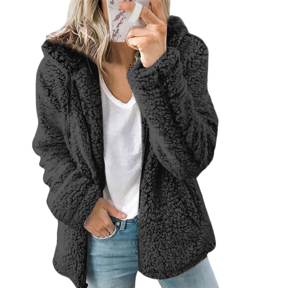 Nora Fluffy Hoodie für Damen - Bequemer Hoodie für Kalte Tage