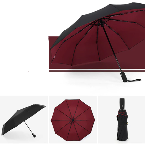 StormShield Regenschirm – Windbeständig und Handlich, Schutz gegen Regen