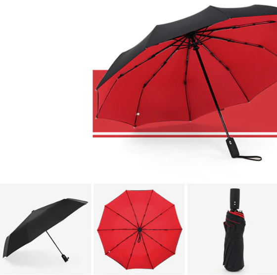 StormShield Regenschirm – Windbeständig und Handlich, Schutz gegen Regen