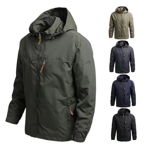 Winddichte Outdoor Jacke für Männer