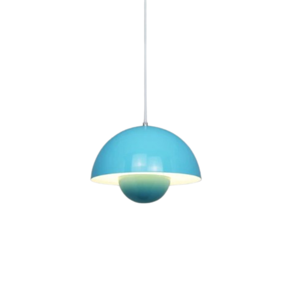 Nordic Bloom Hängeleuchte – Farbenfrohes Design und Warme Atmosphäre