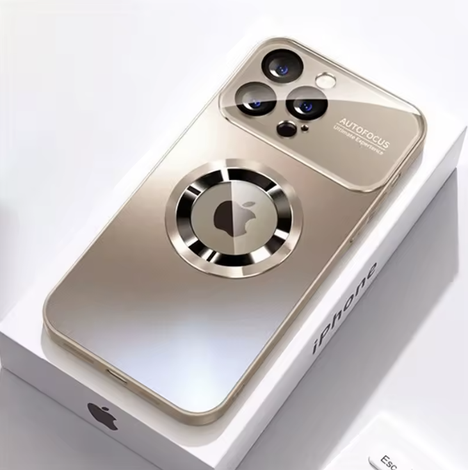 Luxe MagSafe Hülle – Glänzendes Design für Optimalen iPhone Schutz