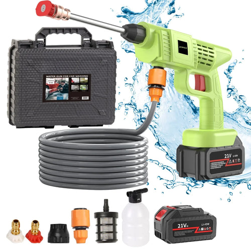 PowerWash Drahtloses Autowaschgerät – Kraftvoll und Handlich