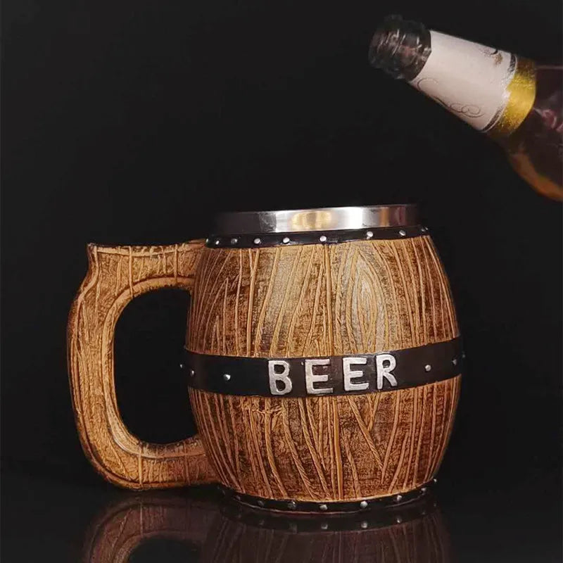 Deutsche Holzfass Bierkrug – Authentisches und verspieltes Trinkerlebnis