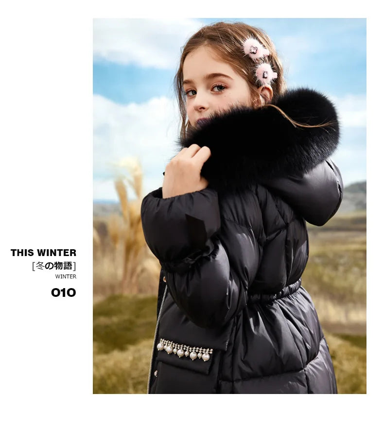 Lila Winterjacke für Kinder – Warm und Stylisch für Kalte Tage
