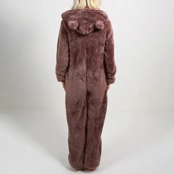 Flauschiger Winter-Overall – Herrlich Warm & Gemütlich