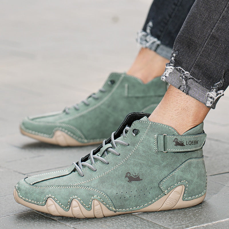 Freizeit Lederstiefel