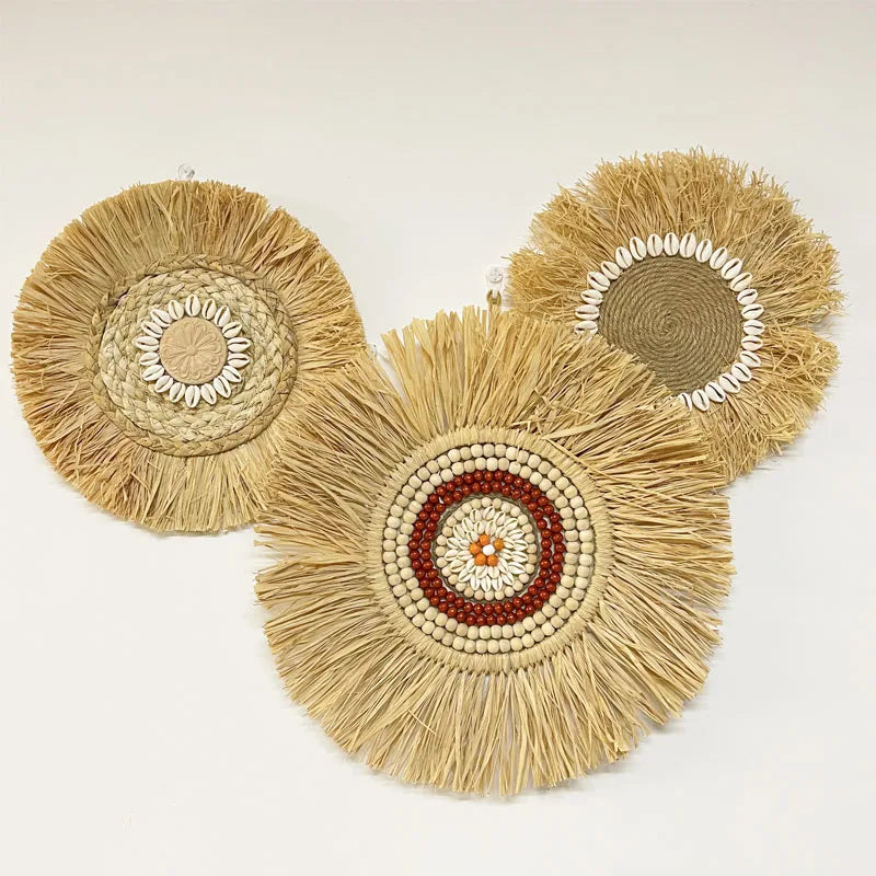 Boho Wanddekoration Raffia – Authentisch und Gemütlich