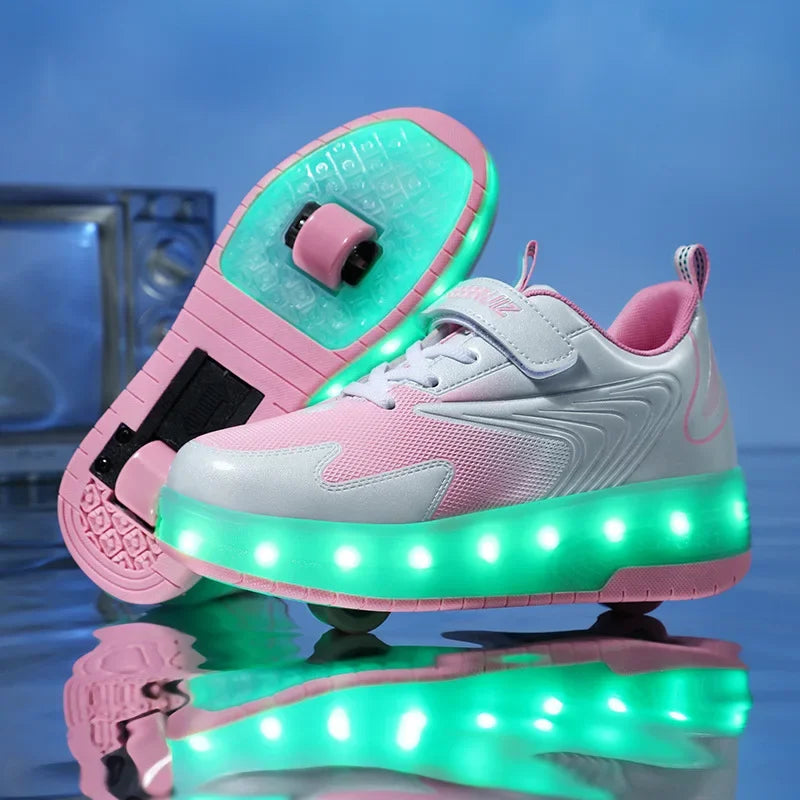 LichtRiders - LED-Rollenschuhe für Kinder