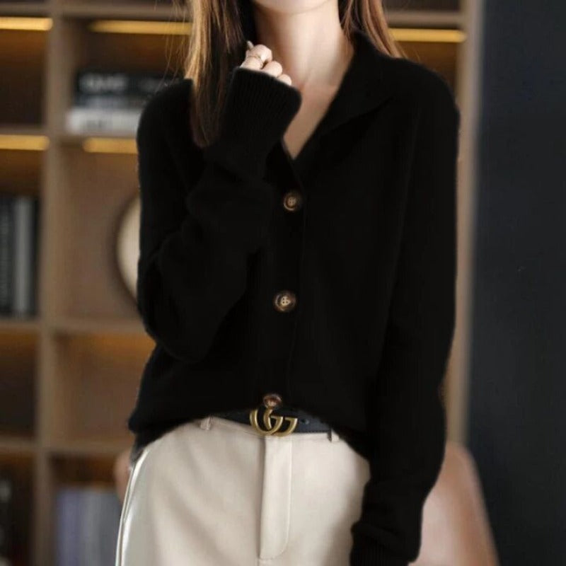 Mira Knopf-Pullover für Damen – Für einen Stilvollen und Bequemen Look
