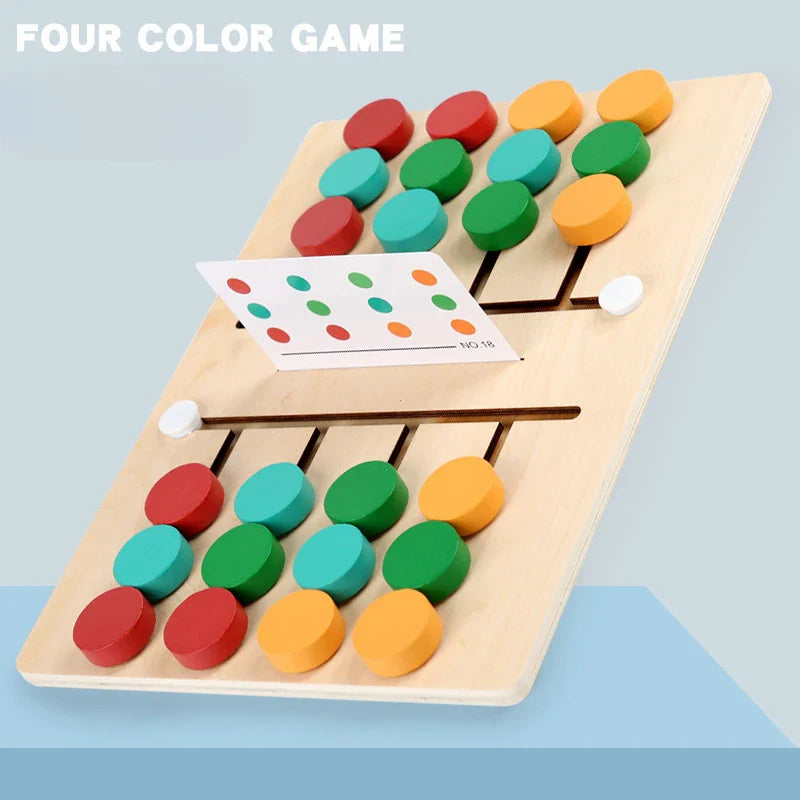 Pädagogisches Holzspiel – Lehrreich & Spielerisch