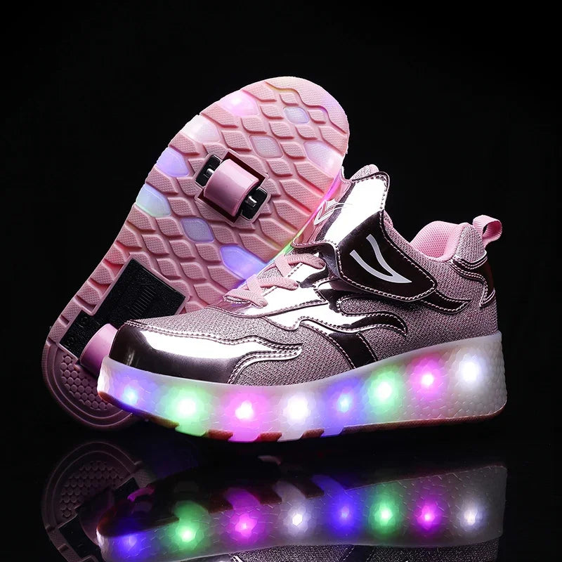 LichtRiders - LED-Rollenschuhe für Kinder
