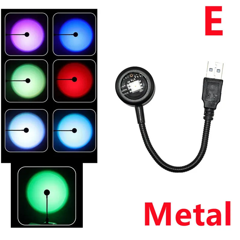 Bunte LED-Nachtlampe – Stimmungsvolle Beleuchtung für zu Hause