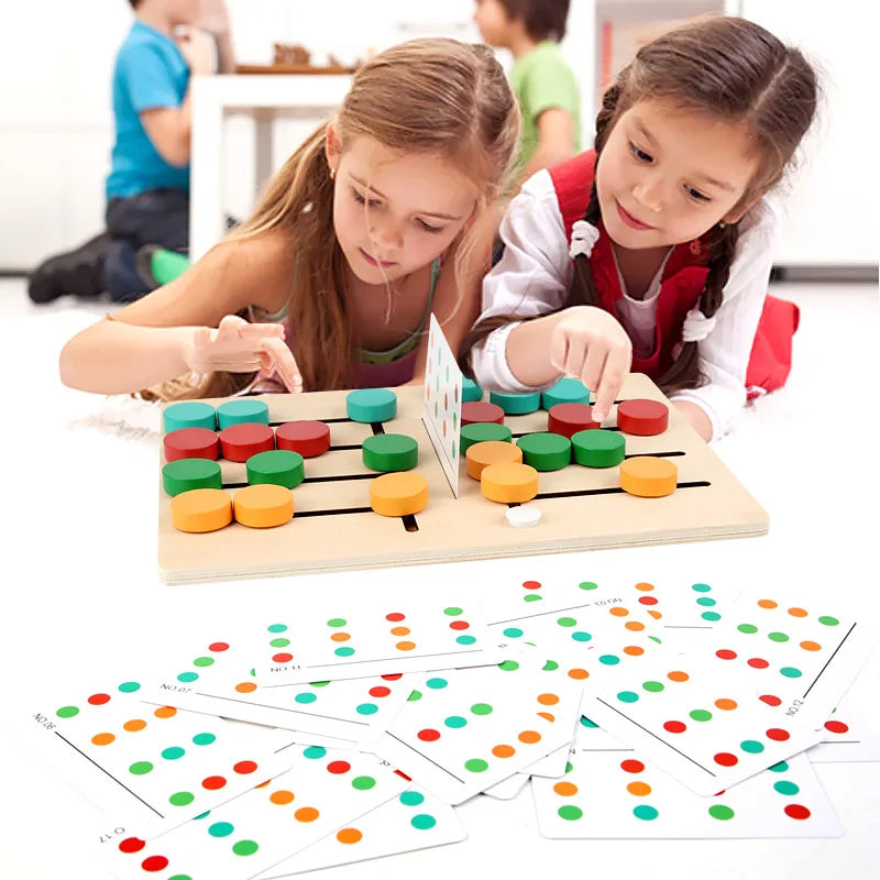 Pädagogisches Holzspiel – Lehrreich & Spielerisch