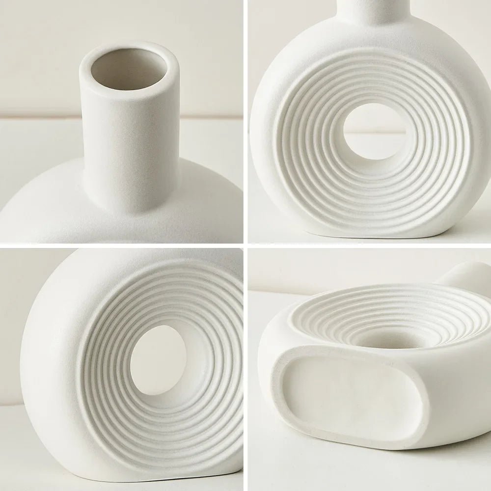 Minimalistische Vase im modernen Design