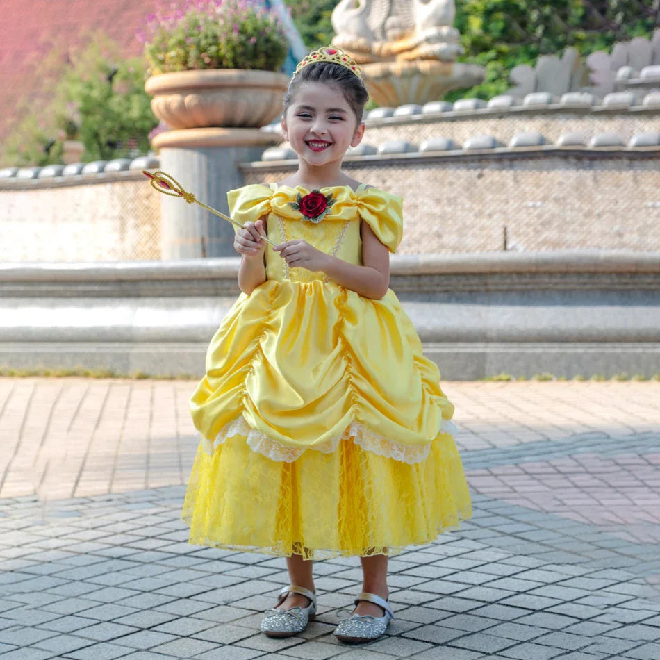 Luna Prinzessinnenkleid für Kinder – Bezauberndes und Elegantes Cosplay-Outfit