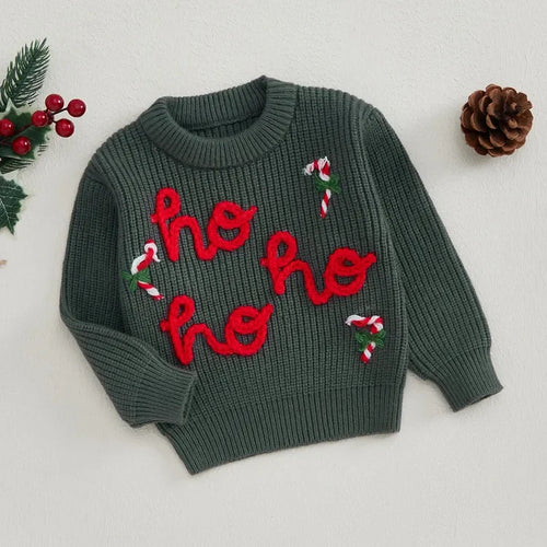Ho Ho Ho Pullover für Kinder – Festliche Wärme