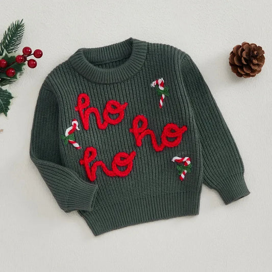 Ho Ho Ho Pullover für Kinder – Festliche Wärme