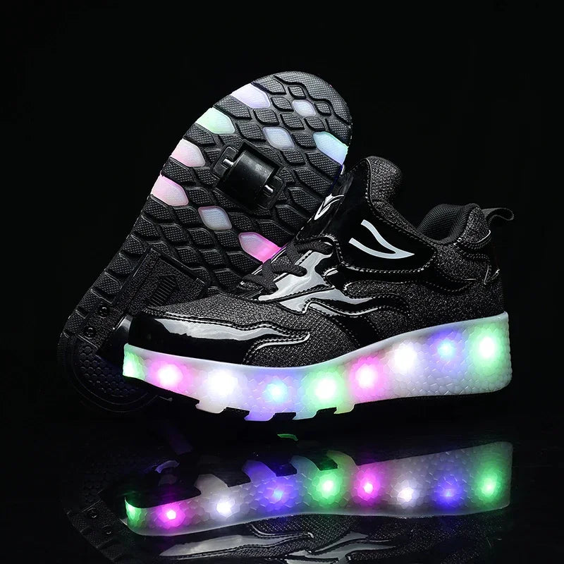 LichtRiders - LED-Rollenschuhe für Kinder