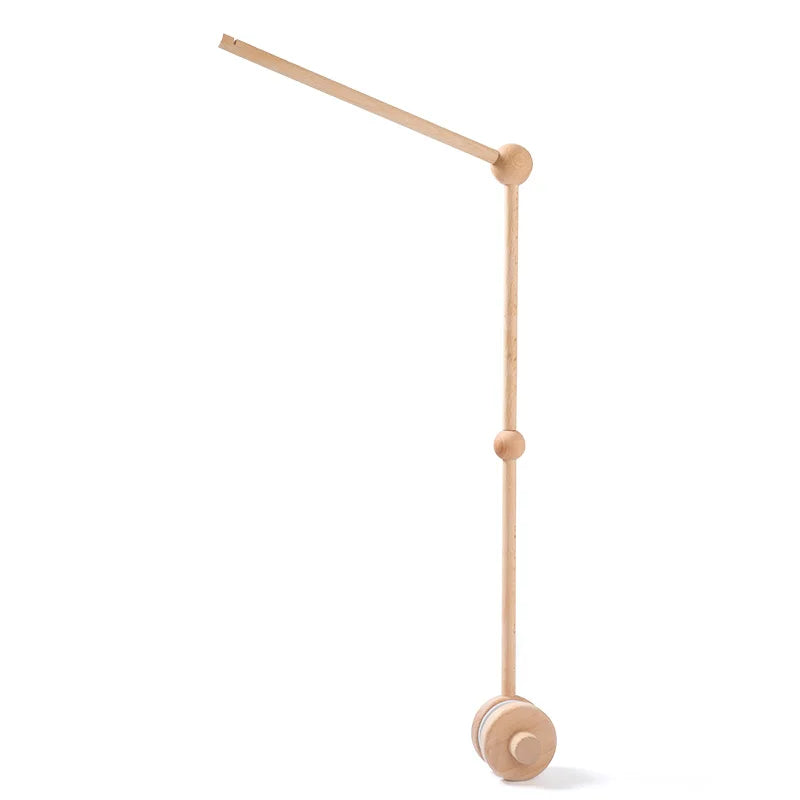 Holz-Wiegemobil mit Filz-Bären – Beruhigendes und Stilvolles Baby-Accessoire