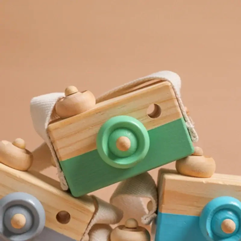 ExplorerCam – Kreative Holz-Kamera für kleine Entdecker